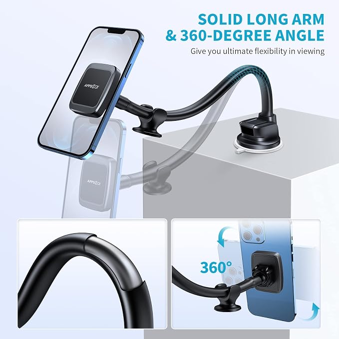 APPS2Car Magnetic Phone Holder Mount - Image 6