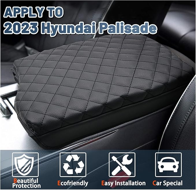 2025 Palisade Armrest Cover, for 2020-2025 Hyundai Palisade Accessories Softy - Image 2