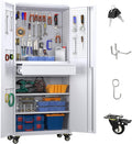 71" H Garage Storage Cabinet by GANGMEIMENTALSTORAGECABINET