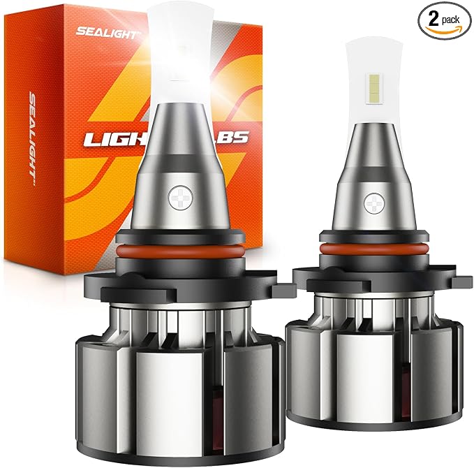 SEALIGHT Upgraded 9005 Fog Light, 36000LM HB3 Fog light, 6500k White IP68 by SEALIGHT