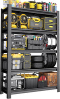63''H Garage Shelving 3000 LBS Heavy Duty Garage Storage Shelves, Adjustable 5 by ErgoNova