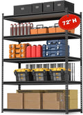 WORKPRO 4000LBS Storage Shelves, 5-Tier Metal Shelving Unit, Adjustable Garage by WORKPRO