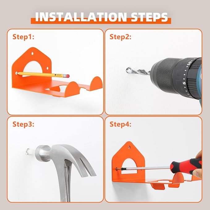 Weed Eater Hanger, Garage Organization Wall Hanger, Weed Eater Holder - Image 7