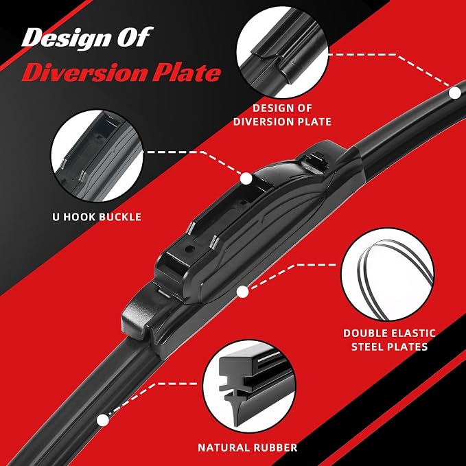 OTUAYAUTO Premium Windshield Wiper Blades - Image 4