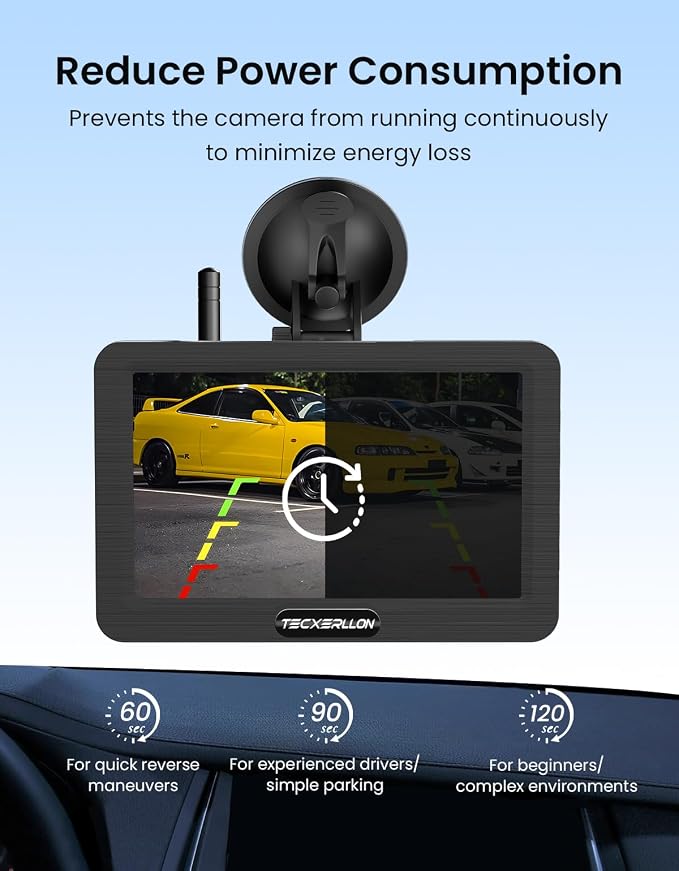 Backup Camera, Solar Wireless Backup Camera - Image 7