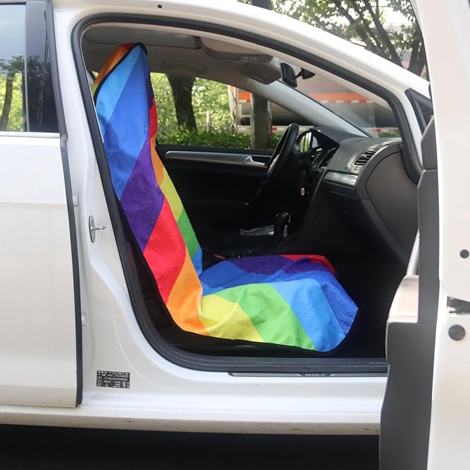 Car Seat Cover Protector Front Seats, - Image 6