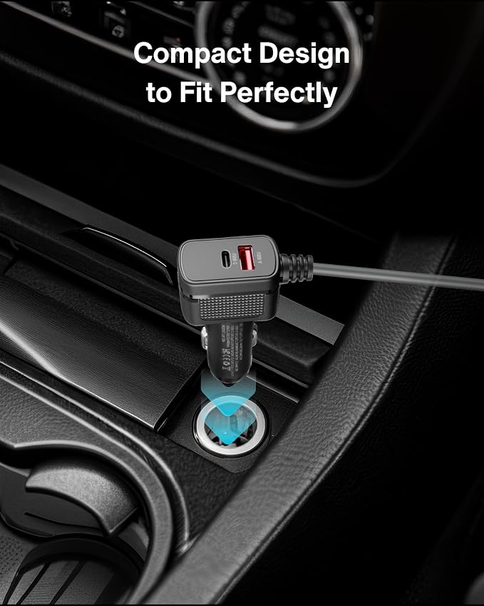 Car Charger Cable for Starlink Mini 16.5FT - Image 5