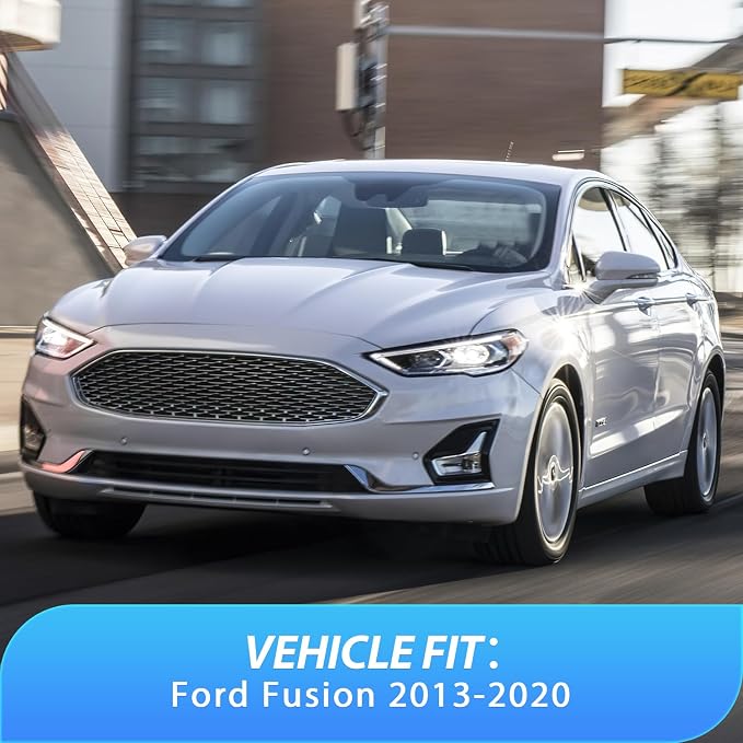 Nilight Vent Window Visors for Ford Fusion 2013 2014 2015 2016 2017 2018 2019 - Image 5