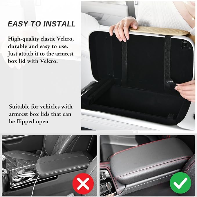 Car Center Console Cover, Armrest Cover - Image 6