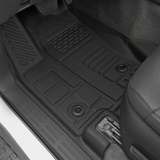 Floor Mats Set for 2024 2025 Toyota Land Cruiser Prado 5 Seats, Full Coverage - Image 2