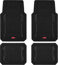 Rubbermaid Car Floor Mat, Heavy Duty All-Weather Car Mats Full Set by Rubbermaid