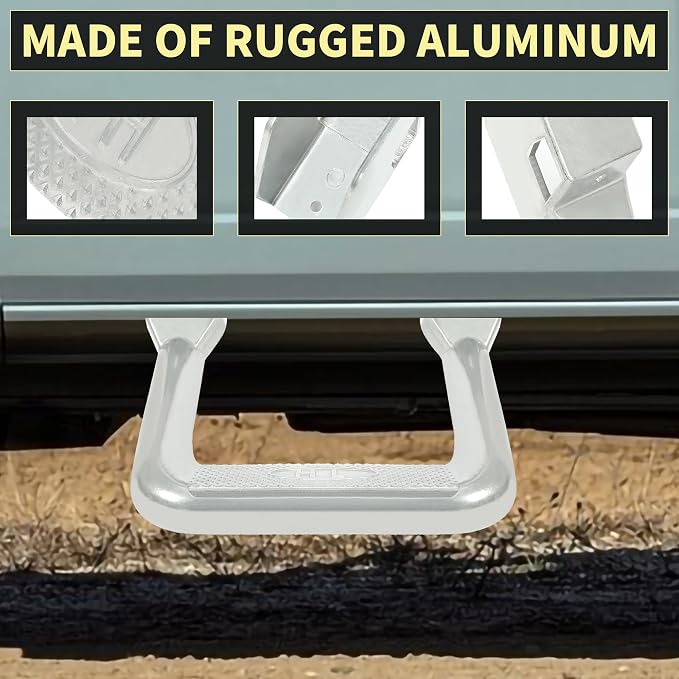 KUAFU Pair Aluminum Universal Side Step Compatible - Image 6