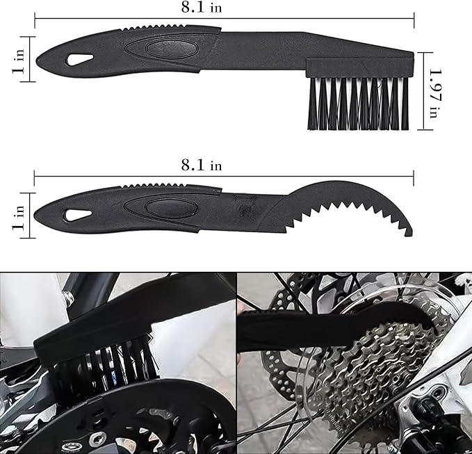 MotorcycleBicycle Chain Cleaner and Gear Cleaning Tool - Image 3