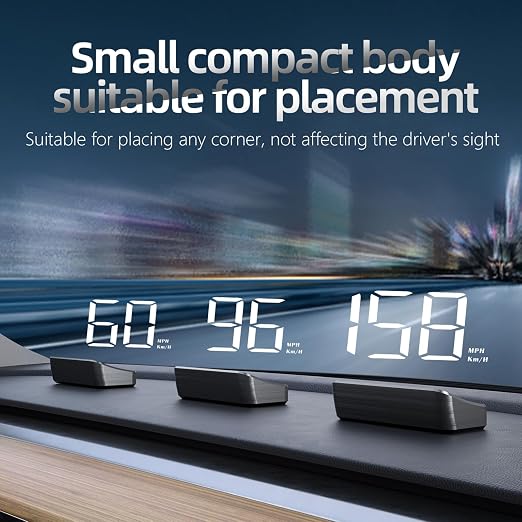 Heads Up Display for Cars, Speedometer for Car, Digital Speedometer for Car - Image 7