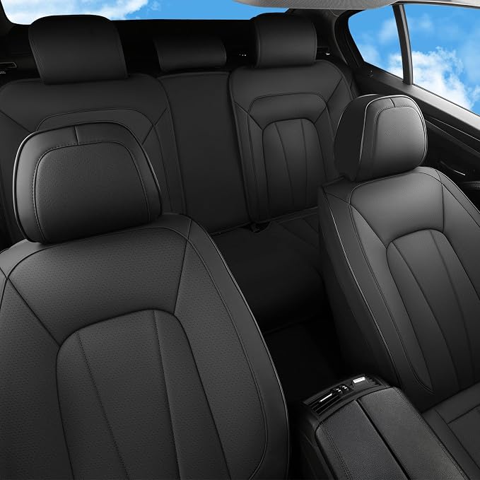 Car Seat Covers, 5 Seats Automotive Seat Covers, Breathable Car Seat Protector - Image 2