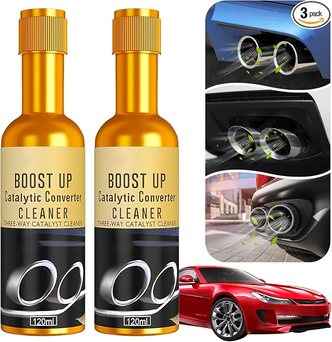 Catalytic Converter Cleaner, 120 ml Auto Parts Engine Cleaner, Exhaust System by Unknown