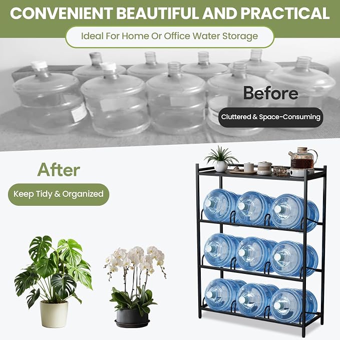 5 Gallon Water Bottle Holder, Water Jug Rack - Image 4