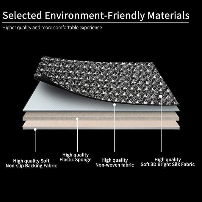Auto Newer Breathable Universal Four Seasons Car Seat Covers, Luxury Include - Image 5