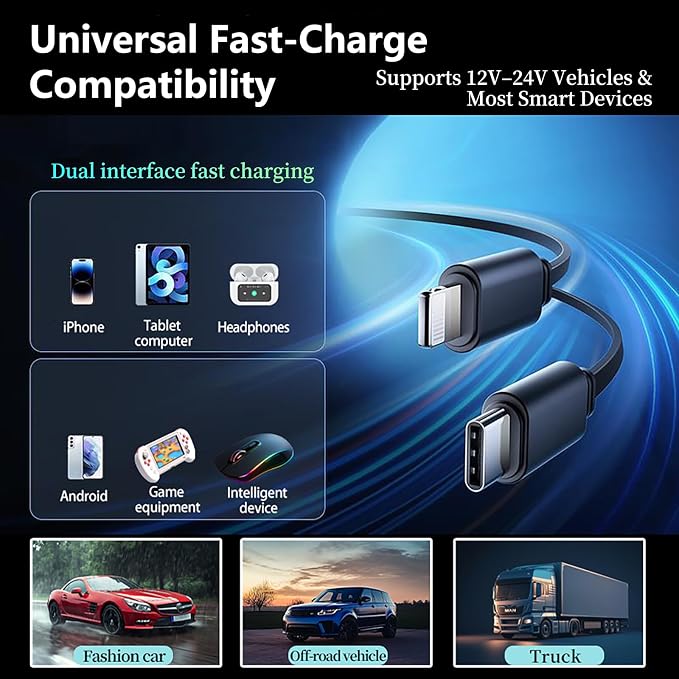 MLVOC 120W Fast Charging Car Charger - Image 8