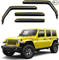 in-Channel Window Rain Guards Fit by Unknown