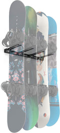 Koova Snowboard Wall Mount Rack Holder | Garage Snowboard Storage Organizer | by Koova