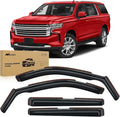 Nilight Durable in Channel Rain Guards by Nilight