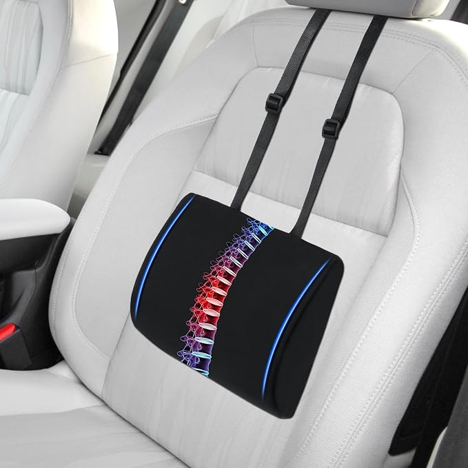 ROYALAY Lumbar Support Pillow for Car Seat Driver, Car Seat Cushions by ROYALAY