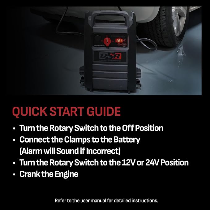 Schumacher Electric DSR ProSeries Car Battery Jump Starter - Image 3