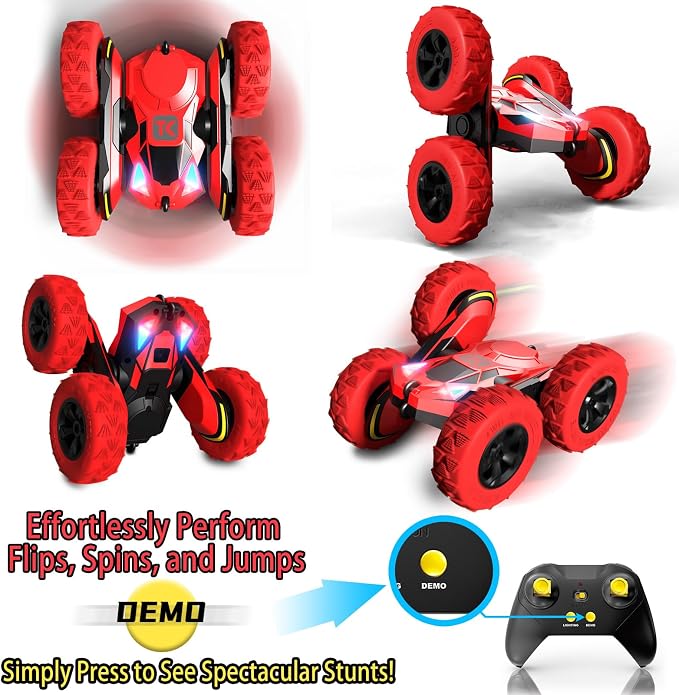 Threeking RC Stunt Car Remote Control Cars - Image 3