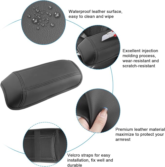 SXCY for 2025 Nissan Kicks Armrest Cover for 2025+ Nissan Kicks Center Console - Image 5