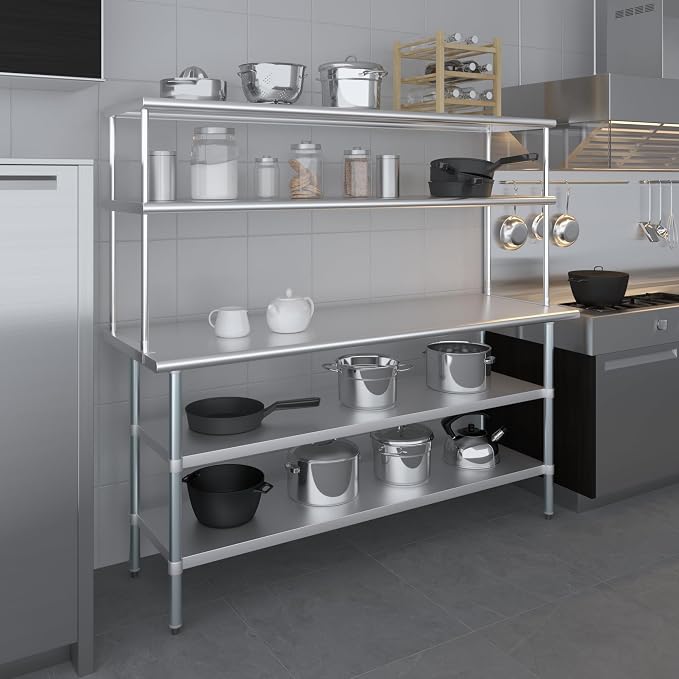 AmGood Stainless Steel Work Table - Image 8
