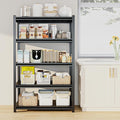 5 Tier Metal Shelving Unit, Heavy Duty Garage Shelves by SYLOUGH