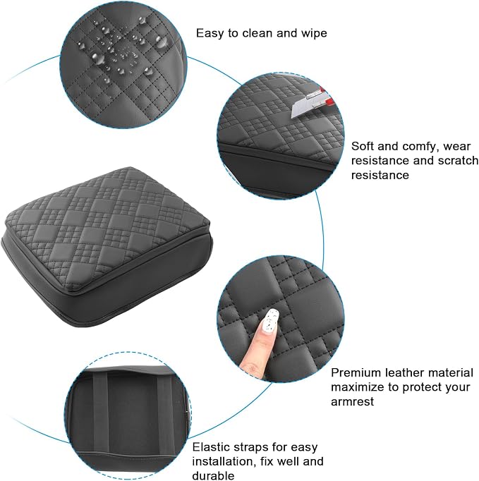 SXCY for 2025 2026 Toyota 4Runner Armrest Cover Pad for 2025 2026 Toyota - Image 5