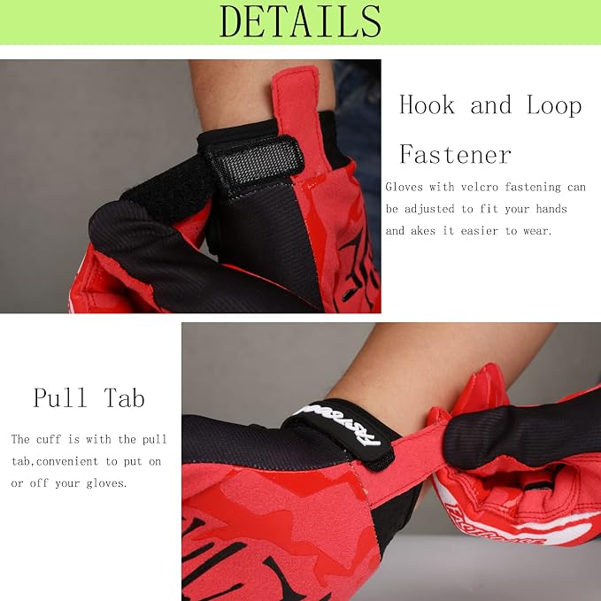 Dirt Bike Motorcycle Gloves - Image 3