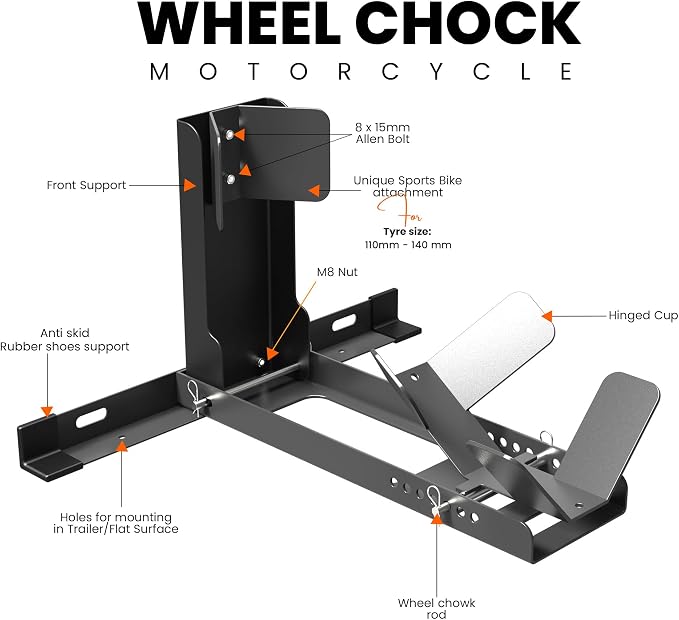 GRAND PITSTOP Universal Wheel Chock - Image 5