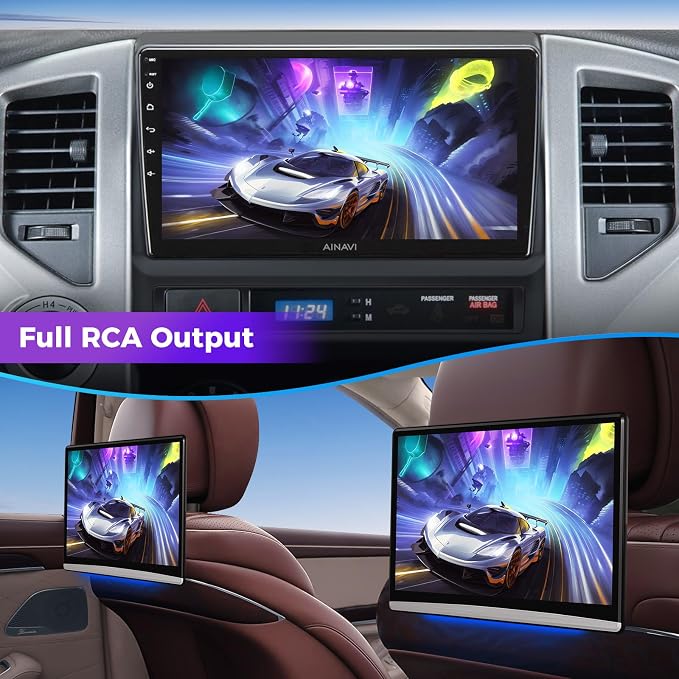 for Toyota Tacoma Radio Upgrade 2005-2015, QLED Touch Screen Car Stereo 9 inch - Image 7