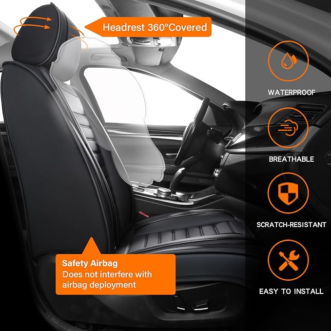 Car Seat Covers, Car Seat Protector Waterproof, Seat Covers Front, Car Seat - Image 5