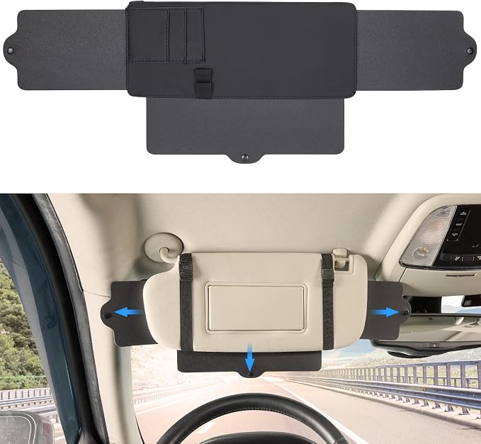 JoyTutus Car Sun Visor Sunshade Extender, Adjustable Sun Visor Protects from by JoyTutus