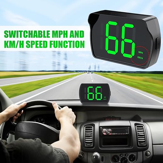 GPS Digital Speedometer for Car MPH, Universal HUD Speed Meter - Image 2