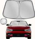 Windshield Sun Shade for 2022-2025 Kia EV6 Foldable Sun Sunshade for Car Front by Fonowka