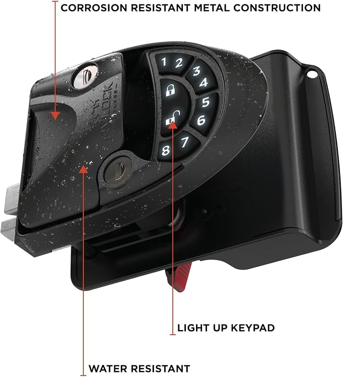 RVLOCK V4 RV Door Lock Keyless Entry - Image 6
