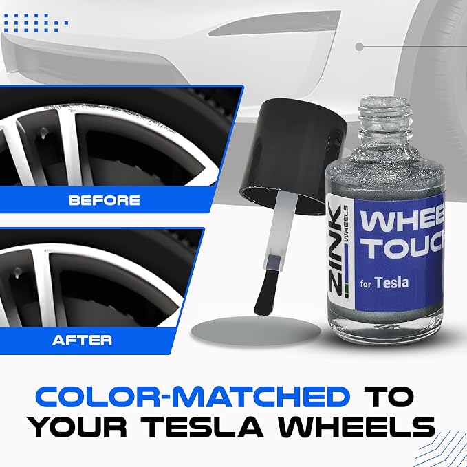 Premium Tesla Wheel Curb Rash Repair Kit - Image 5