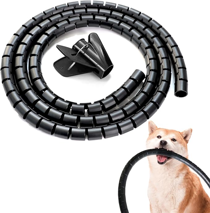 Spiral Cable Wrap, 26FT EV Charger Cord Protector Sleeve by Unknown