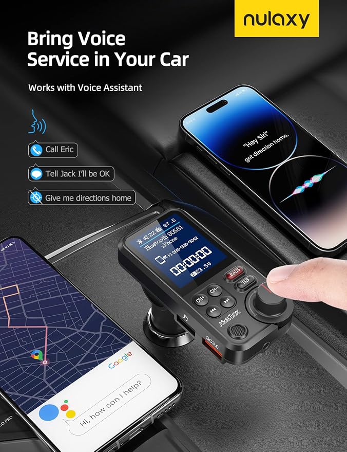 Nulaxy Bluetooth FM Transmitter - Image 6