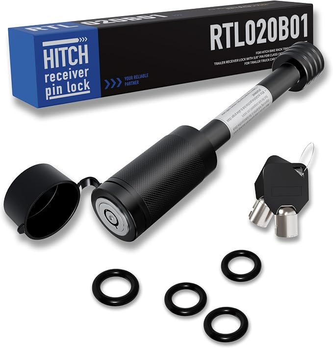 RETRUE Trailer Hitch Locks, 5/8" Locking Hitch Pin by RETRUE-YourReliablePartner