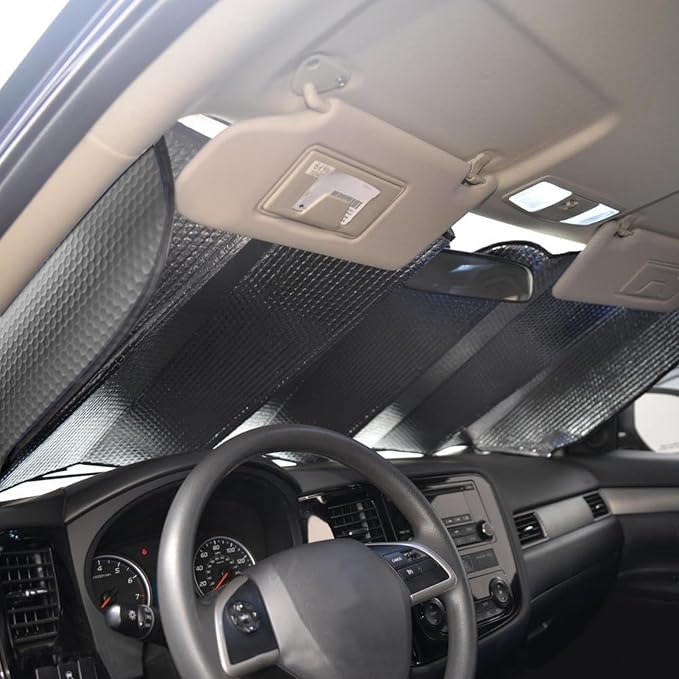Big Hippo Car Windshield Sun Shade-Jumbo/Standard Car Window Shades Keeps - Image 6