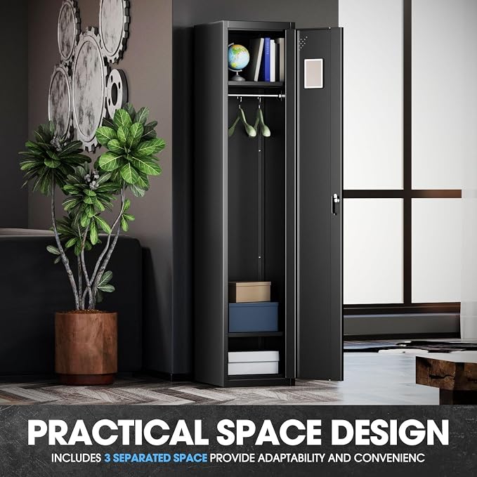 DNA MOTORING Metal Storage Cabinet - Image 4