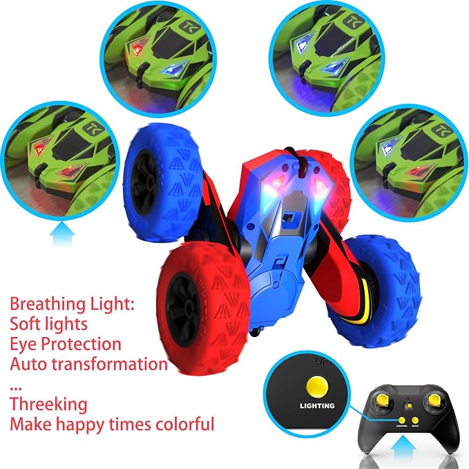 Threeking RC Stunt Car Remote Control Cars - Image 4
