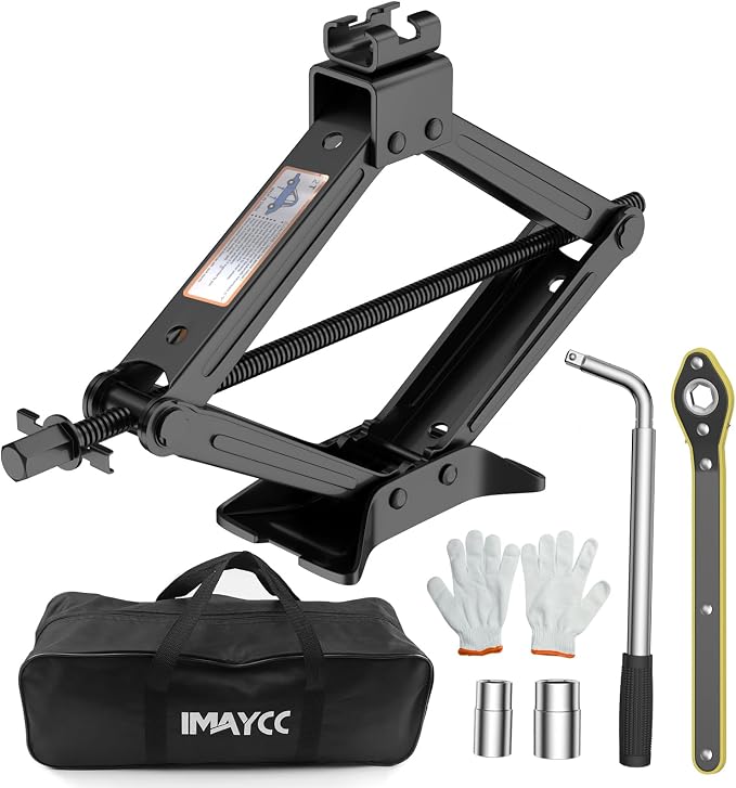 IMAYCC Car Jack Kit, Scissor Jack by IMAYCC