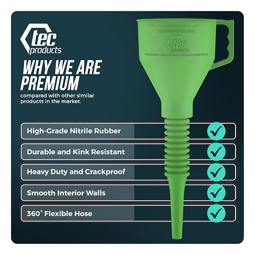 FlexAll Long Flexible Funnel for Automotive Use - Image 3